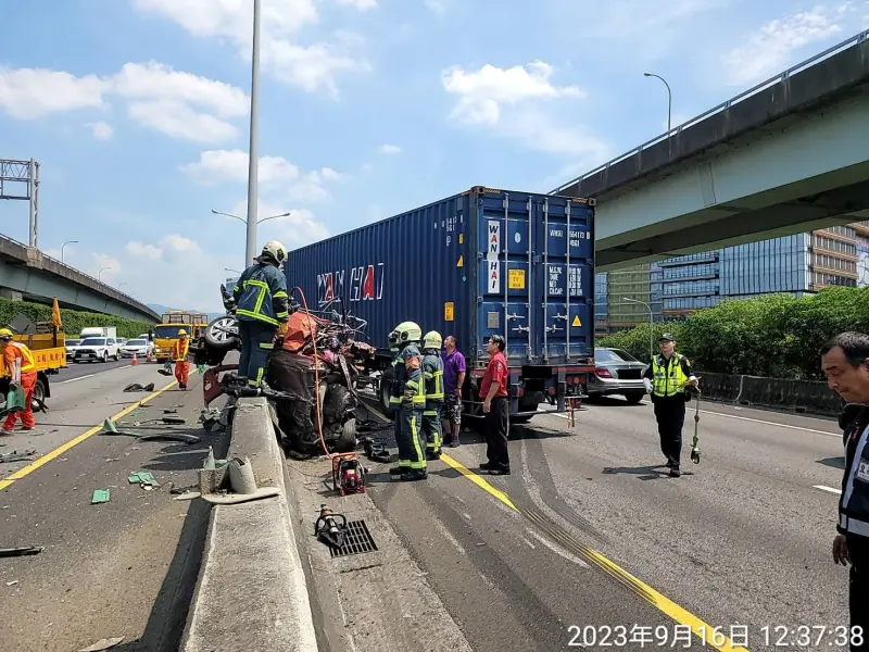 今年國道大型車事故佔３成　國道警公布8段大型車傷亡事故熱點